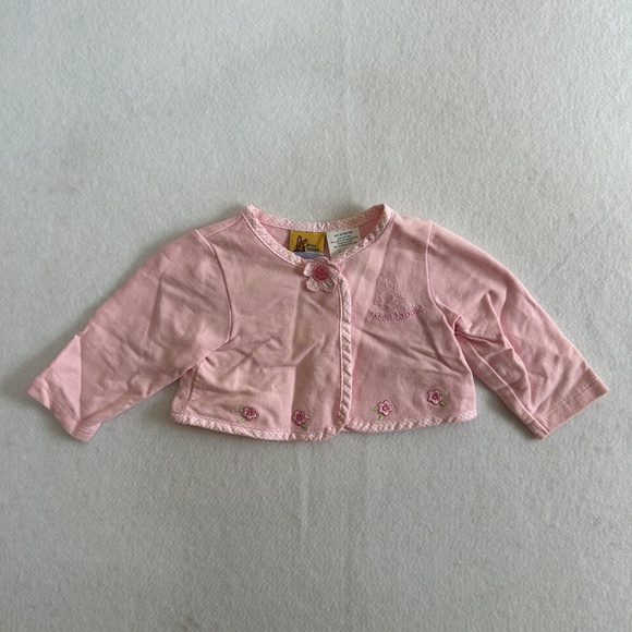 Peter Rabbit Beatrix Potter Infant 2 Piece Floral Dress w/ Cardigan Size 6/9 Mon - Picture 8 of 16